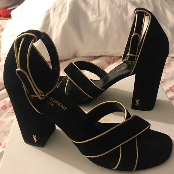 SAINT LAURENT SANDALS - Picture 1 of 5